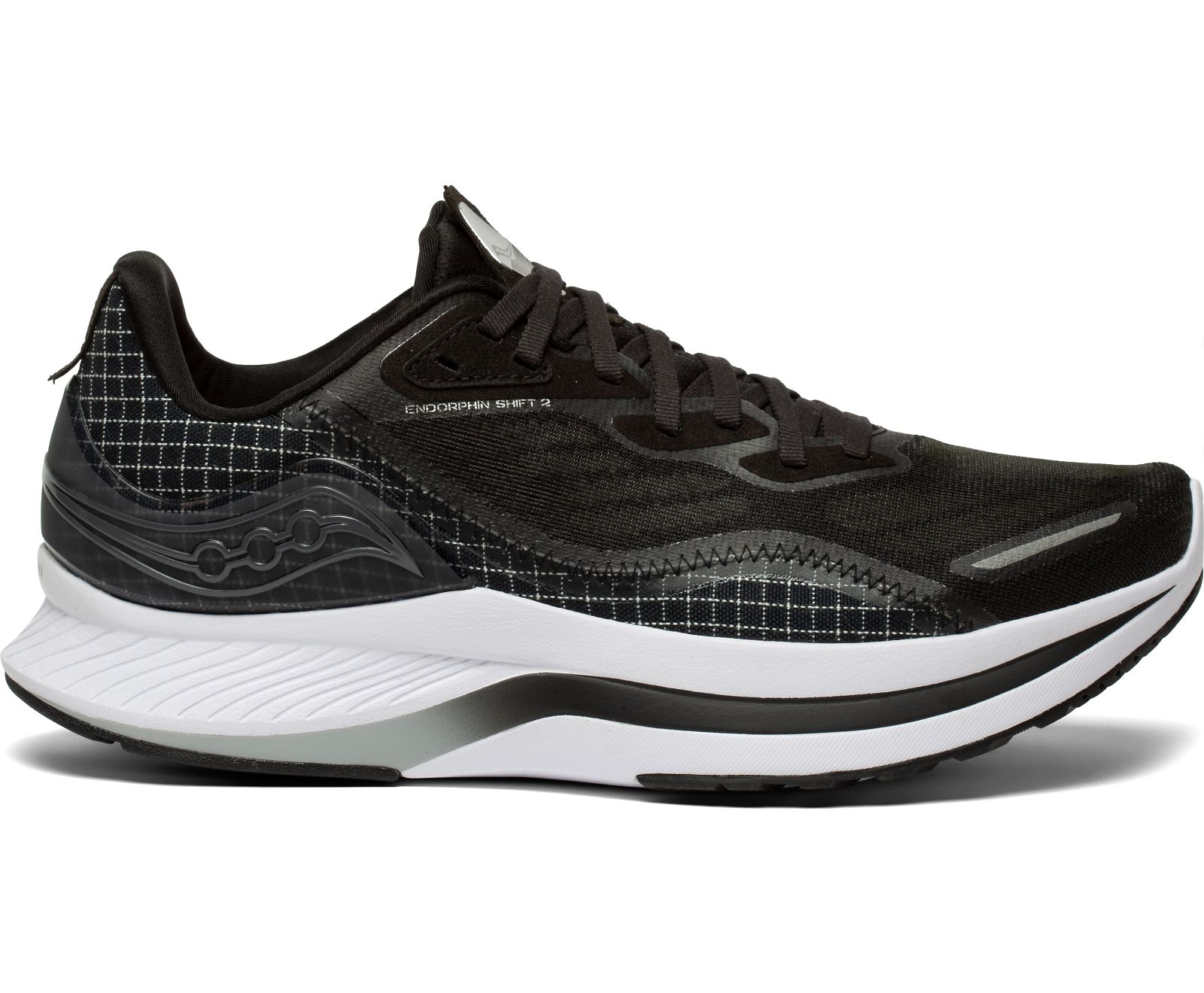 Saucony Endorphin Shift 2 Men\'s Running Shoes Black / White | AU 471EBCX